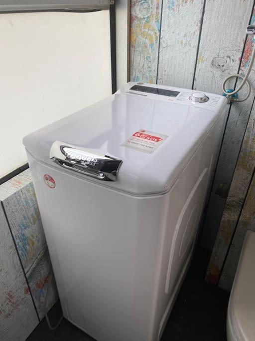 Gleis 2, Waggon Mit Ofen, Optional Mit Whirlpool Und Sauna Dahlem  Екстер'єр фото
