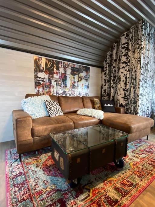 Gleis 2, Waggon Mit Ofen, Optional Mit Whirlpool Und Sauna Dahlem  Екстер'єр фото
