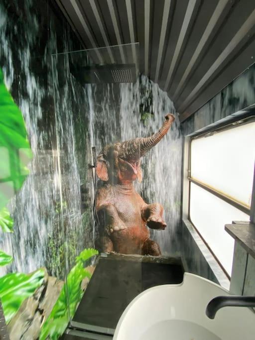 Gleis 2, Waggon Mit Ofen, Optional Mit Whirlpool Und Sauna Dahlem  Екстер'єр фото