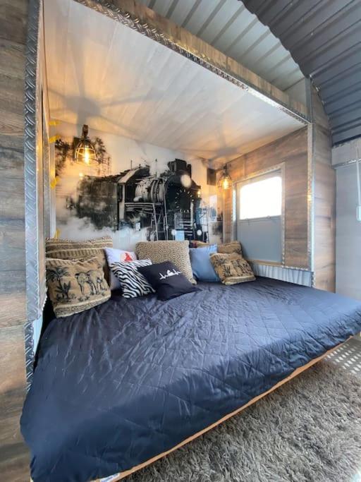 Gleis 2, Waggon Mit Ofen, Optional Mit Whirlpool Und Sauna Dahlem  Екстер'єр фото